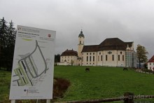 Вершина баварского рококо в деревенской церкви в Висе