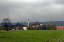 Вершина баварского рококо в деревенской церкви в Висе