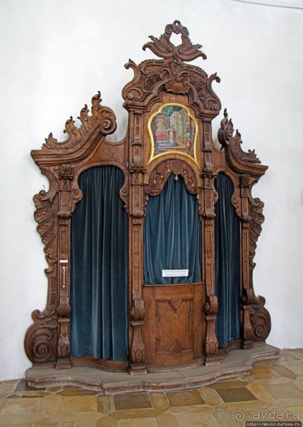 Вершина баварского рококо в деревенской церкви в Висе