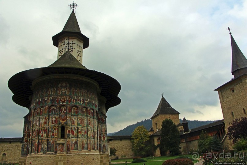 Монастыри румынской Молдовы. Сучевица (ЮНЕСКО 598-008)