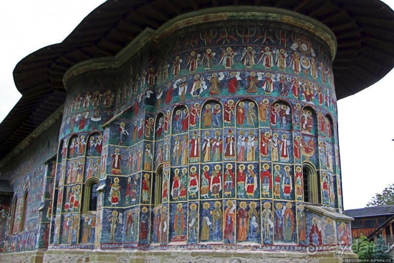 Монастыри румынской Молдовы. Сучевица (ЮНЕСКО 598-008)