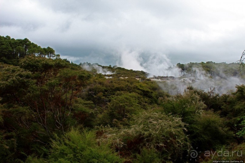 "Священные воды" Wai O Tapu