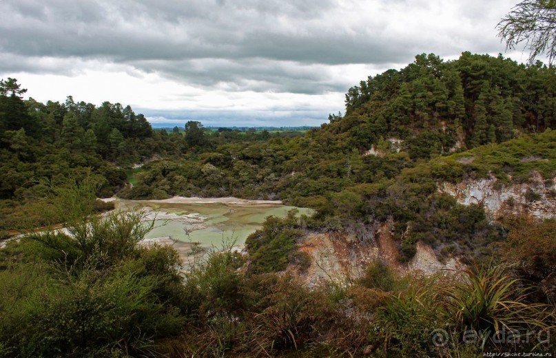 "Священные воды" Wai O Tapu