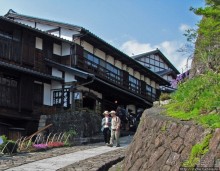 Станция старого почтового тракта — кусочек истинной Японии