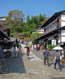 Станция старого почтового тракта — кусочек истинной Японии