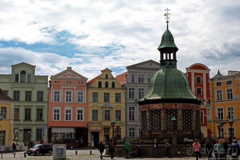 Marktplatz — сердце Старого города Висмар