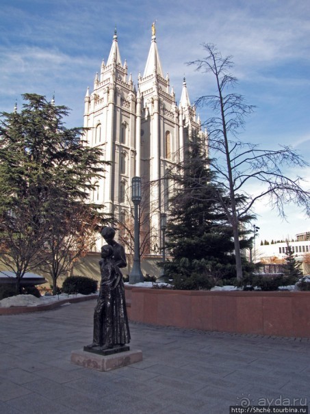 Salt Lake Temple, или поосторожнее надо с мормонами.