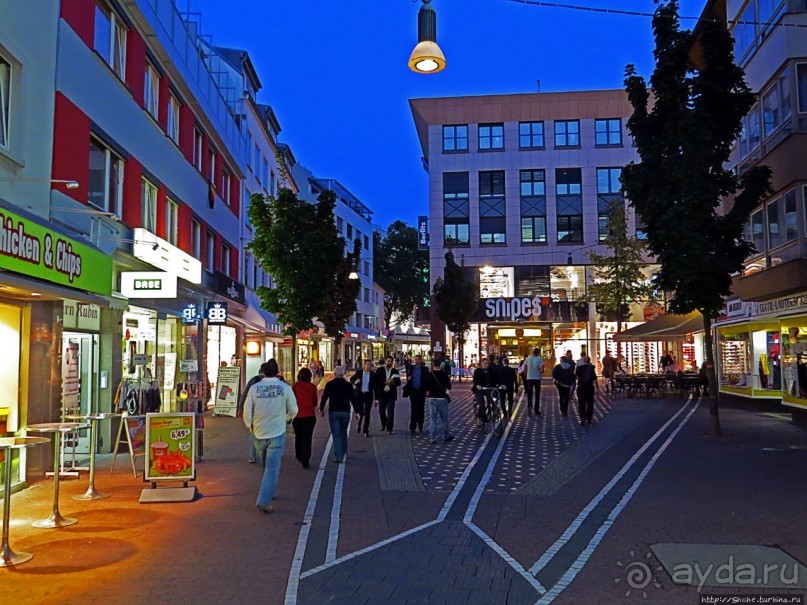 Вечерний Майнц-айнц-айнц