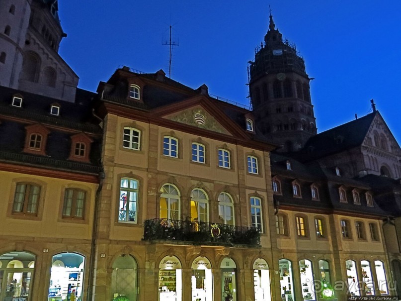 Вечерний Майнц-айнц-айнц