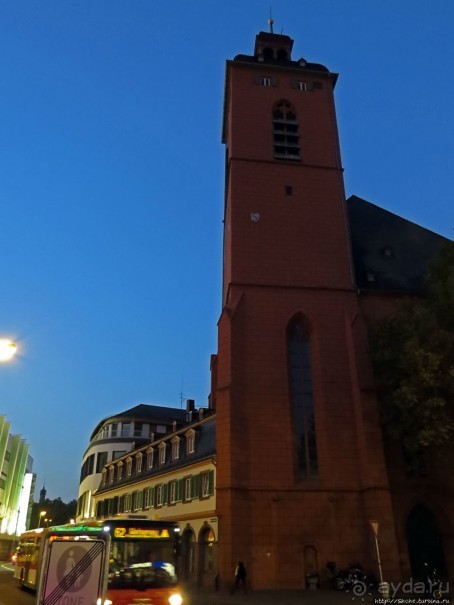 Вечерний Майнц-айнц-айнц