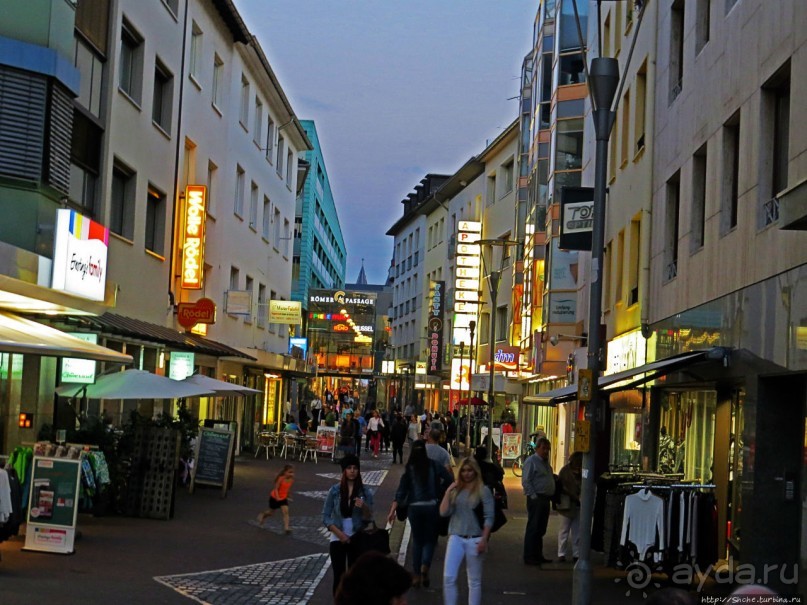 Вечерний Майнц-айнц-айнц