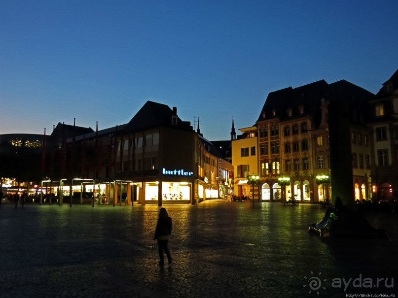 Вечерний Майнц-айнц-айнц