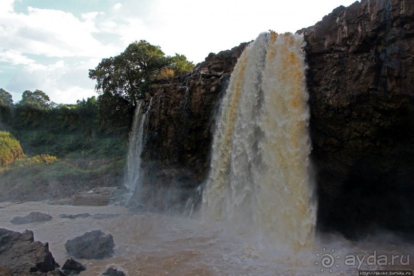 Водопады Голубого Нила. И не так уж плохо
