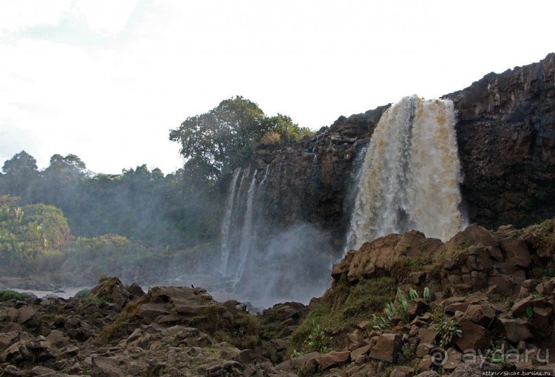 Водопады Голубого Нила. И не так уж плохо