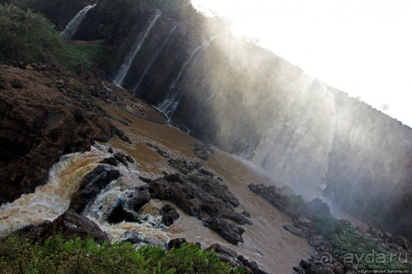 Водопады Голубого Нила. И не так уж плохо