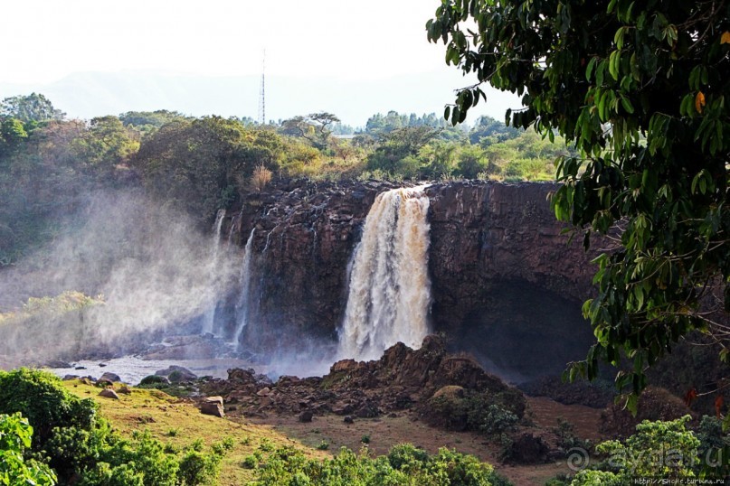 Водопады Голубого Нила. И не так уж плохо