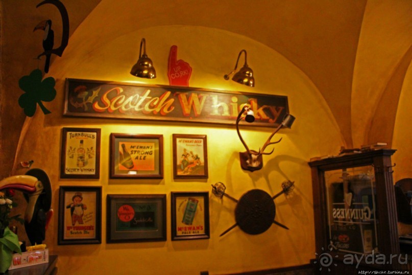 Ирландский паб в старом Бергамо