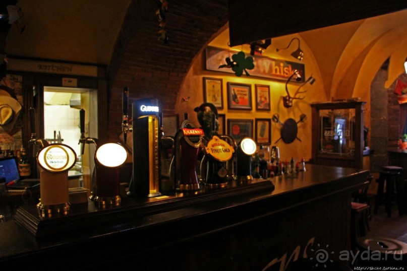 Ирландский паб в старом Бергамо