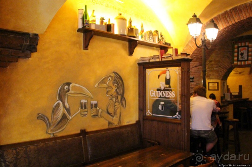 Ирландский паб в старом Бергамо