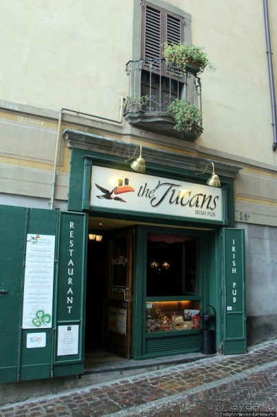 Ирландский паб в старом Бергамо