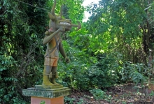 Священный лес последователей религии вуду