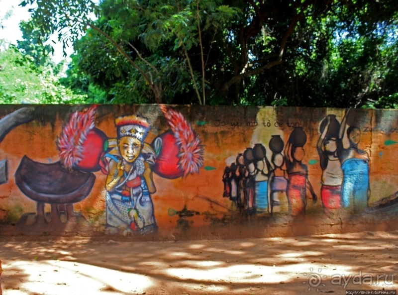 Священный лес последователей религии вуду