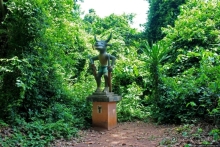 Священный лес последователей религии вуду