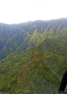 На вертолете над Кауаи. Этап 1. Горы и водопады. Окончание