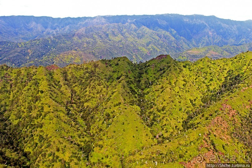 На вертолете над Кауаи. Этап 1. Горы и водопады. Окончание