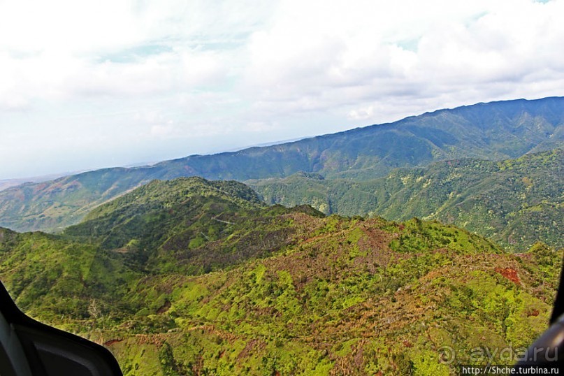 На вертолете над Кауаи. Этап 1. Горы и водопады. Окончание