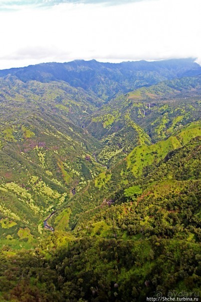 На вертолете над Кауаи. Этап 1. Горы и водопады. Окончание