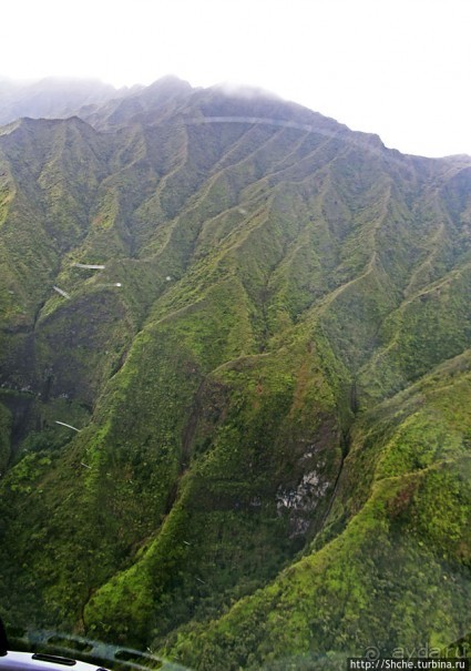 На вертолете над Кауаи. Этап 1. Горы и водопады. Окончание