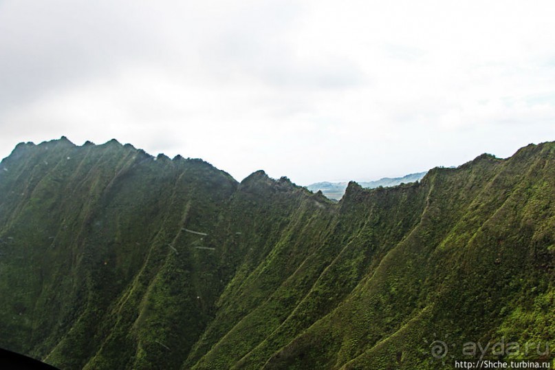 На вертолете над Кауаи. Этап 1. Горы и водопады. Окончание