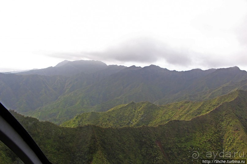 На вертолете над Кауаи. Этап 1. Горы и водопады. Окончание