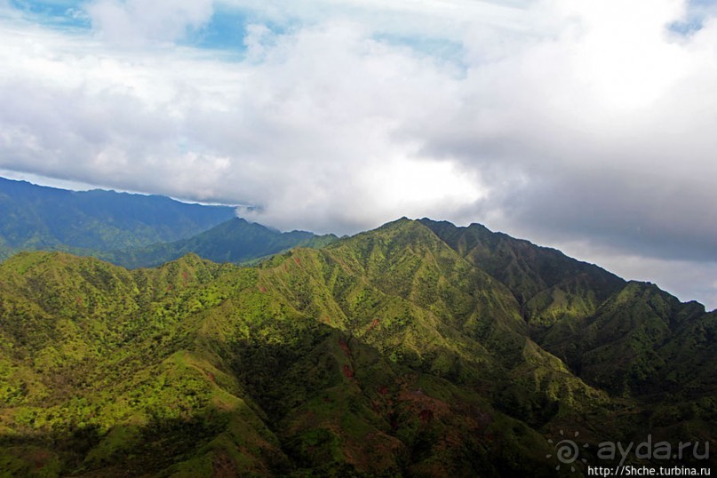На вертолете над Кауаи. Этап 1. Горы и водопады. Окончание