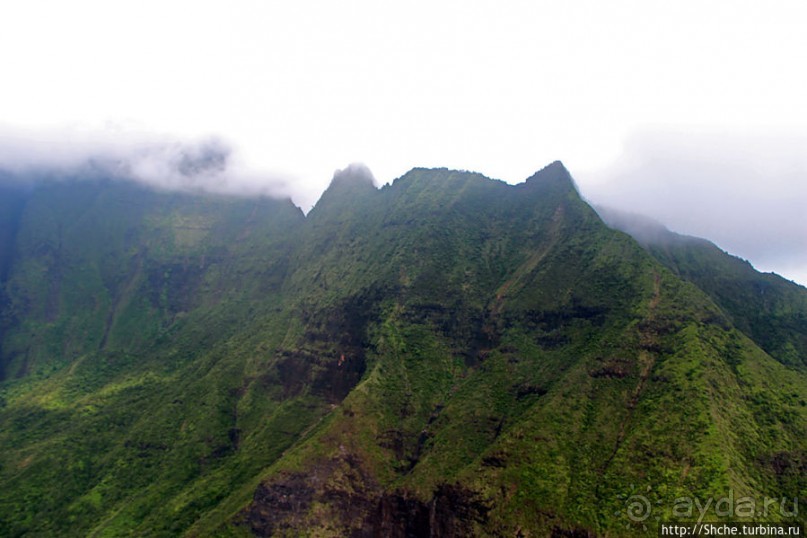 На вертолете над Кауаи. Этап 1. Горы и водопады. Окончание