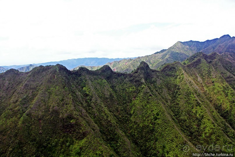 На вертолете над Кауаи. Этап 1. Горы и водопады. Окончание