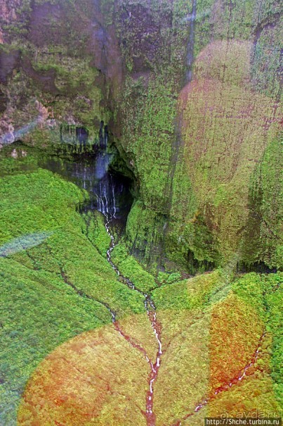На вертолете над Кауаи. Этап 1. Горы и водопады. Окончание