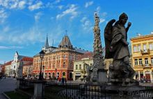 Чумная колона Непорочной Девы Марии, один из символов Кошице