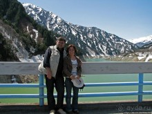 Плотина на реке Куробе — самая высокая плотина Японии