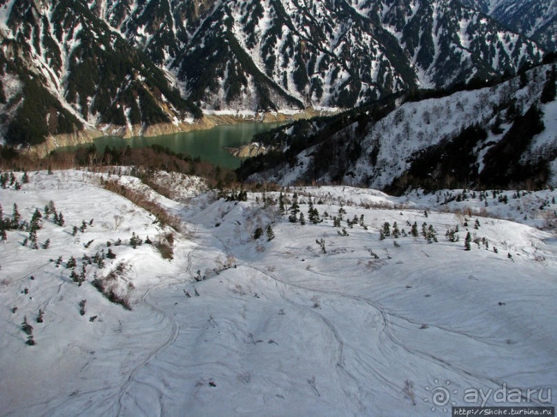 Плотина на реке Куробе — самая высокая плотина Японии