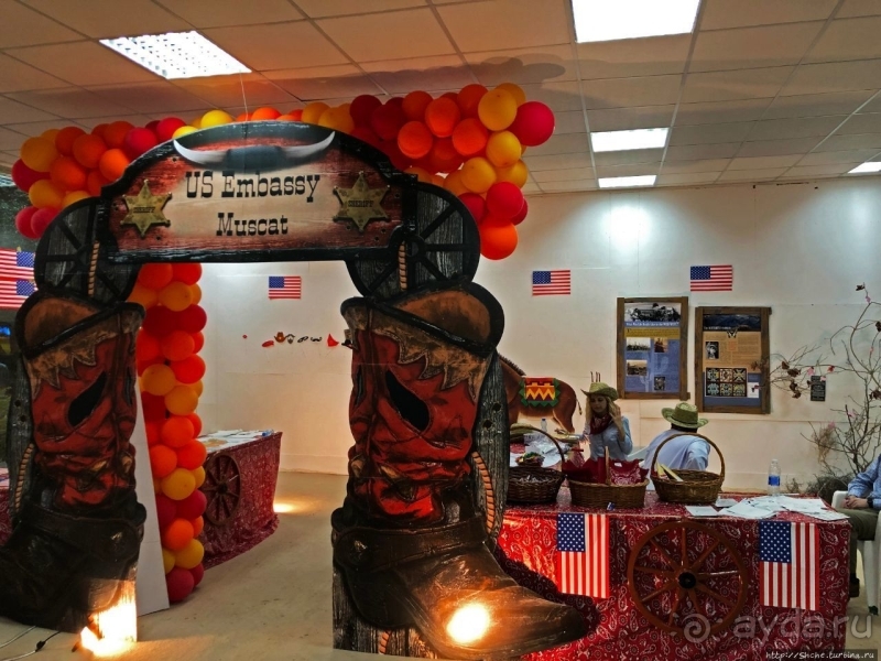 Этнографический Muscat Festival в пригороде столицы Омана