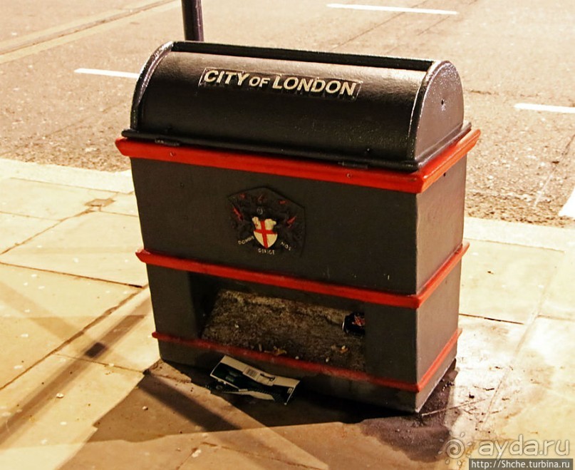 Огни ночного Лондона. Район London Bridge