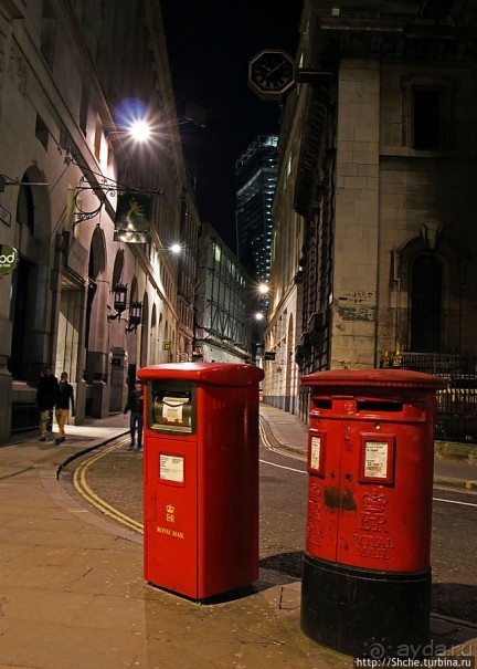 Огни ночного Лондона. Район London Bridge