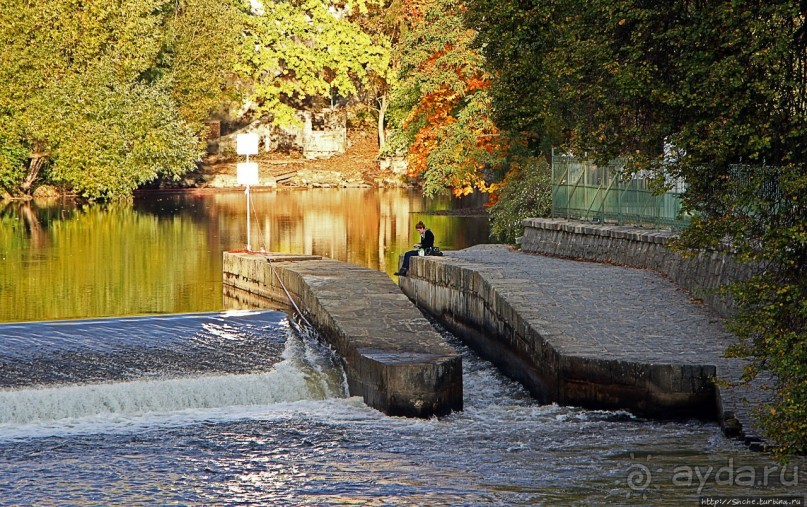 Чешский Крумлов — город на Влтаве