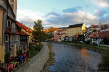 Чешский Крумлов — город на Влтаве