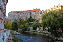 Чешский Крумлов — город на Влтаве