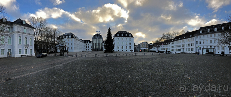 Schloßplatz — административный центр Саарбрюккена