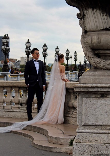 Люблю рассматривать чужих невест... Китаянки на Сене