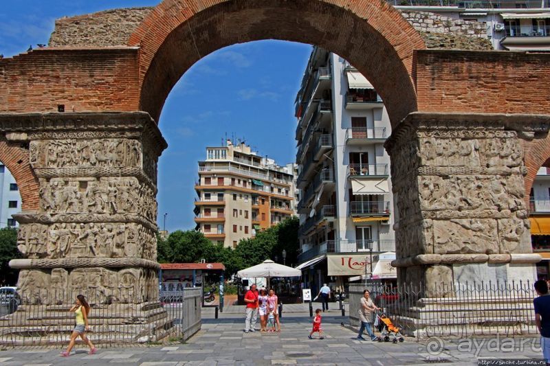 Триумфальная арка Галерия в Салониках (ЮНЕСКО №456-002)